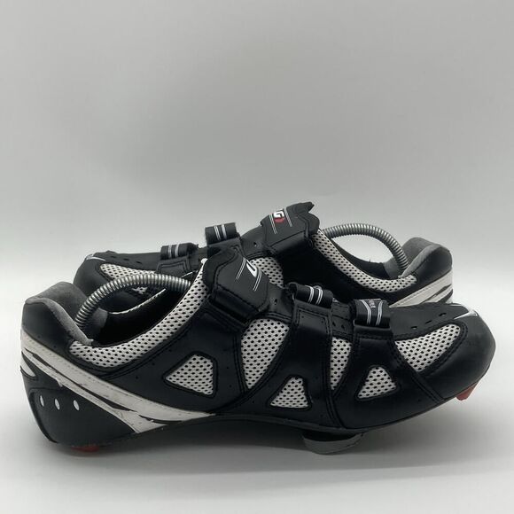 Mens Size 46 B36 Louis Garneau Revo XR3 Road Cycling Shoes Black Hook Loop - Picture 6 of 12